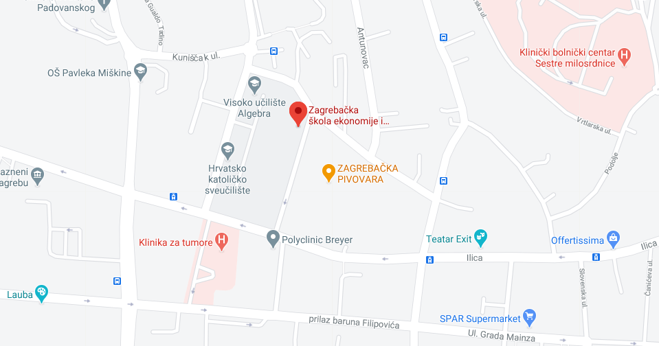 Vukasovićeva ulica 1, 10,000 Zagreb