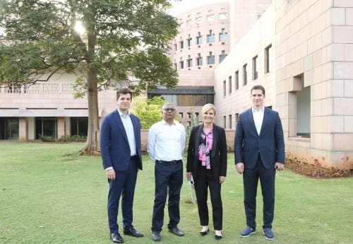 Mato Njavro and Kolinda Grabar Kitarović visit India and established cooperation with India’s most prestigious business school, Indian School of Business (March 2023)